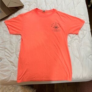Neon Orange/Coral San Diego Graphic T-Shirt